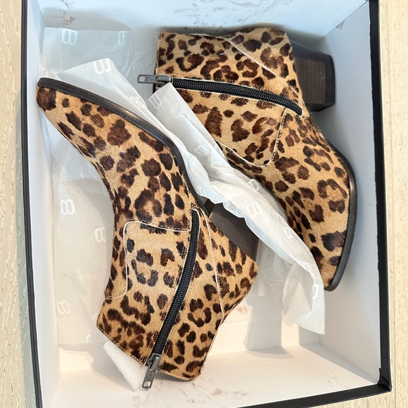 Ash Western leather Booties Leopard Print - Picture 3 of 4